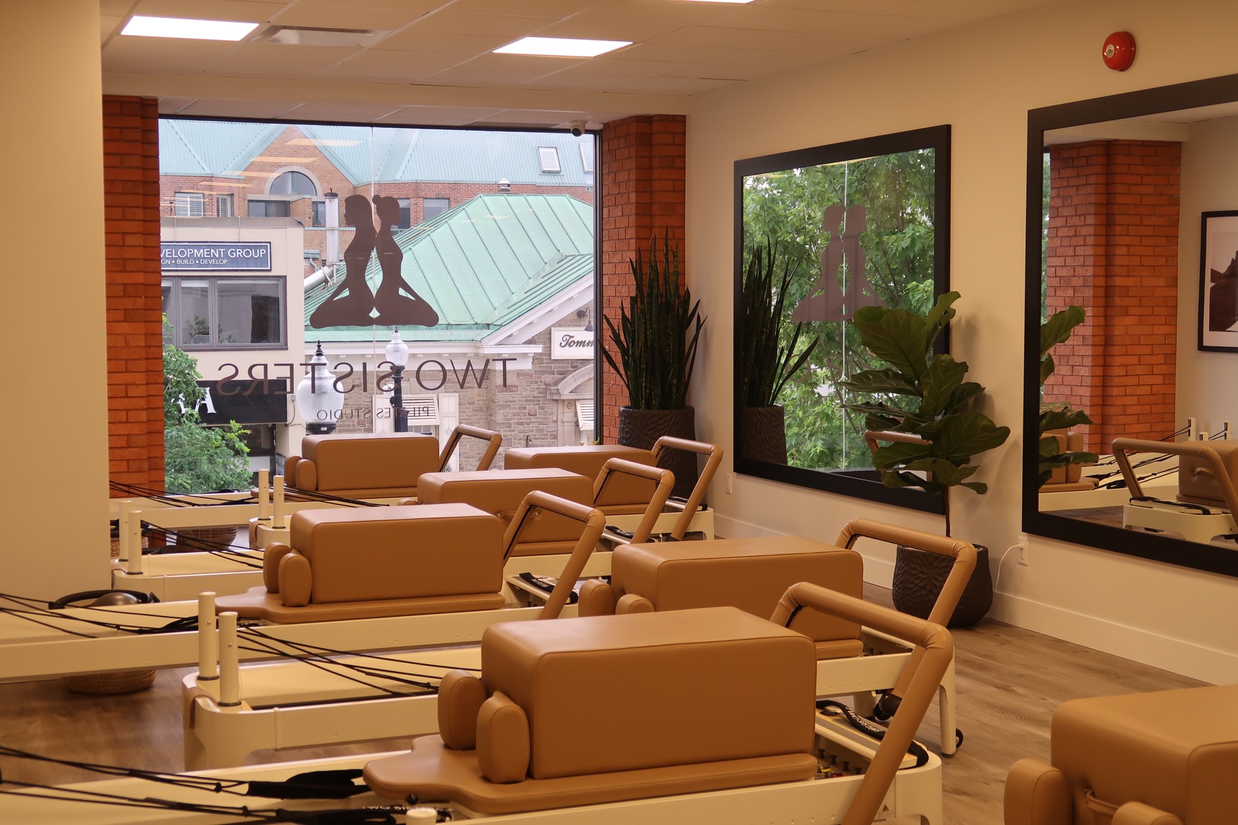Two Sisters Pilates reformer studio in Oakville